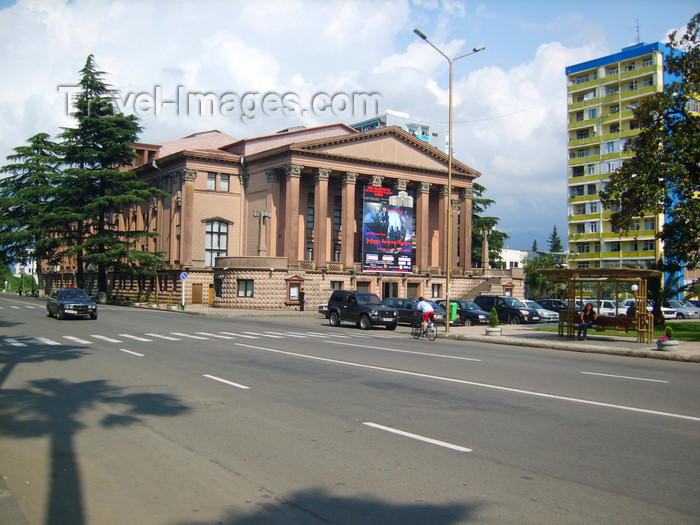 georgia142: Georgia - Batumi, Ajaria: Ilya Chavchavadze State Drama Theatre - Rustaveli St. - photo by M.Torres - photo by S.Hovakimyan - (c) Travel-Images.com - Stock Photography agency - Image Bank