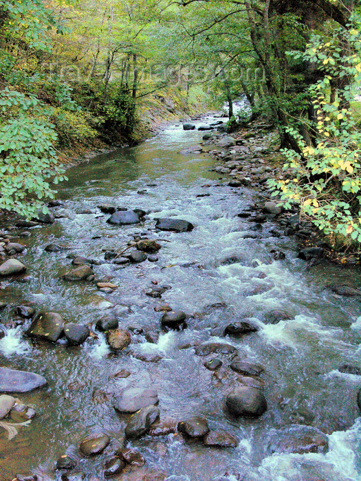 georgia151: Borjomi-Kharagauli National Park, Samtskhe-Javakheti region, Georgia: Borjomi river - water - photo by N.Mahmudova - (c) Travel-Images.com - Stock Photography agency - Image Bank