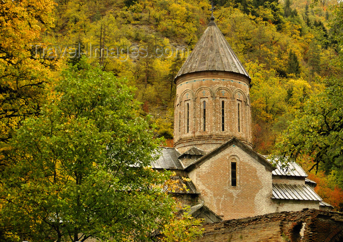 georgia160: Timotesubani, Borjomi district, Samtskhe-Javakheti region, Georgia: Timotesubani  Church of the Virgin - awarded the Europa Nostra medal in 2006 - photo by N.Mahmudova - (c) Travel-Images.com - Stock Photography agency - Image Bank