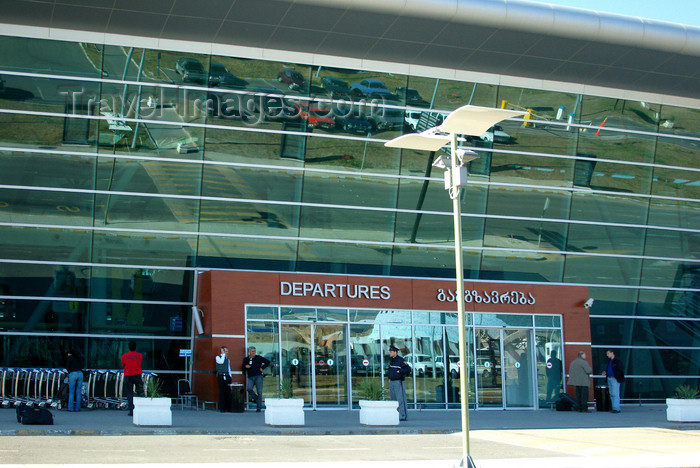 georgia168: Tbilisi, Georgia: Tbilisi International Airport - TBS - landside - end of George W. Bush Avenue - photo by N.Mahmudova - (c) Travel-Images.com - Stock Photography agency - Image Bank