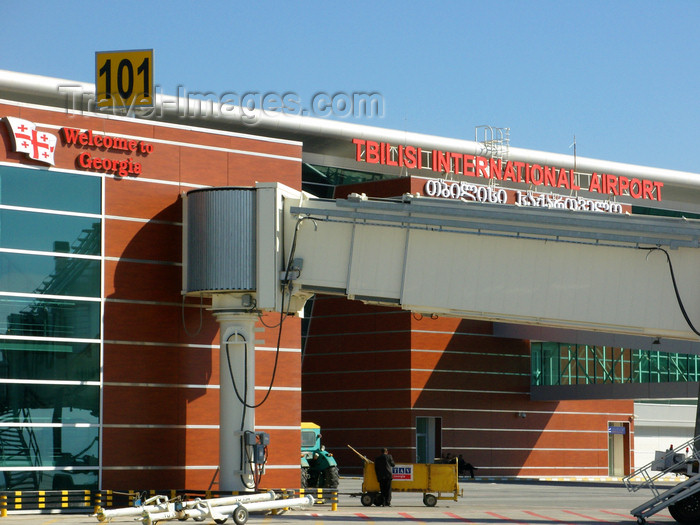 georgia184: Tbilisi, Georgia: Tbilisi International Airport - airside - TBS - photo by N.Mahmudova - (c) Travel-Images.com - Stock Photography agency - Image Bank