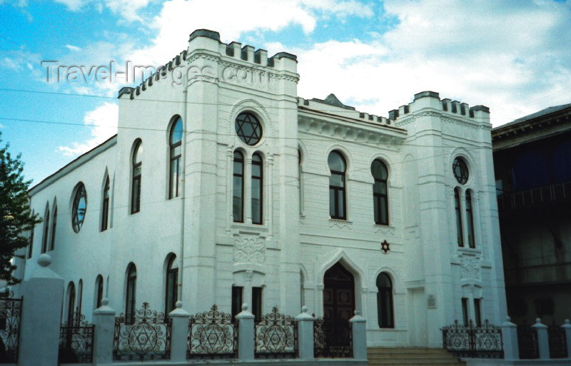 georgia26: Georgia - Batumi (Ajaria): the synagogue - Vasha Pshavela Street - Religion - Juadaism - photo by M.Torres - (c) Travel-Images.com - Stock Photography agency - Image Bank