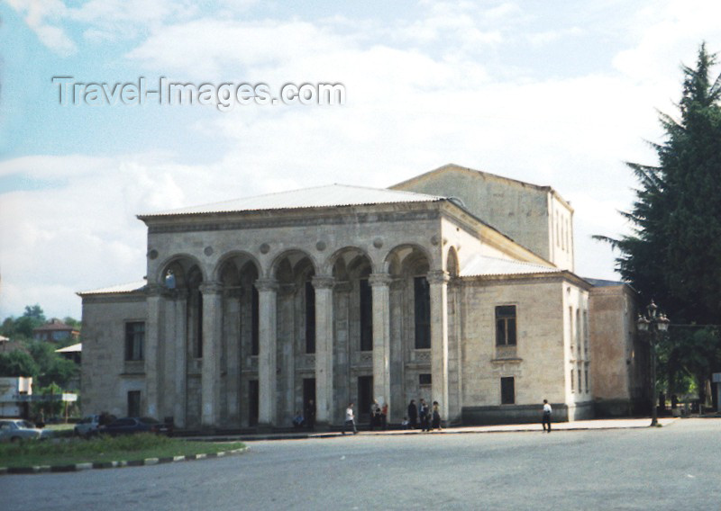 georgia37: Georgia - Kutaisi - Imereti region: administration building - photo by M.Torres - (c) Travel-Images.com - Stock Photography agency - Image Bank