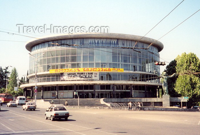 georgia5: Georgia - Tbilisi / Tblissi / TBS: the Philharmonia - National Philharmonic Hall - Melikischwili - Caucasus - photo by M.Torres - (c) Travel-Images.com - Stock Photography agency - Image Bank