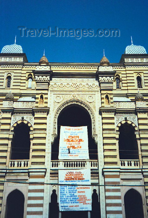 georgia6: Georgia - Tbilisi / Tblissi / TBS: detail of the Zakaria Paliashvili State Academic Theatre of Opera and Ballet - the Opera House - architect Schreter - photo by M.Torres - (c) Travel-Images.com - Stock Photography agency - Image Bank