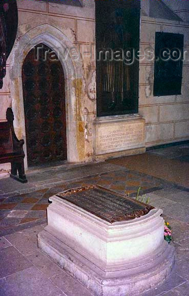 germany166: Germany / Deutschland - Saxony-Anhalt / Sachsen-Anhalt - Wittenberg: Martin Luther's tomb - Castle Church - Unesco world heritage site - photo by G.Frysinger - (c) Travel-Images.com - Stock Photography agency - Image Bank