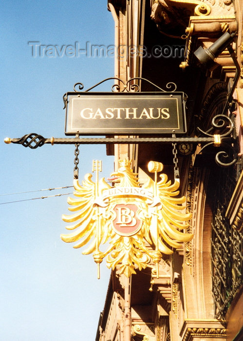 germany195: Germany / Deutschland - Frankfurt am Main (Hessen): Binding Brauerei / Binding Brewery's eagle - photo by M.Torres - (c) Travel-Images.com - Stock Photography agency - Image Bank