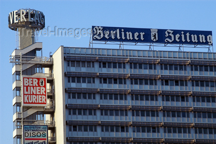 germany270: Germany - Berlin: Berliner Zeitung building / editorial,house, Newspaper, Paper, publishing - photo by W.Schmidt - (c) Travel-Images.com - Stock Photography agency - Image Bank