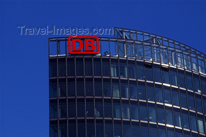 germany280: Germany - Berlin: DB - Deutsche Bahn AG - German Railroad Headquarters - architect Helmut Jahn - Potsdamer Platz - photo by W.Schmidt - (c) Travel-Images.com - Stock Photography agency - Image Bank