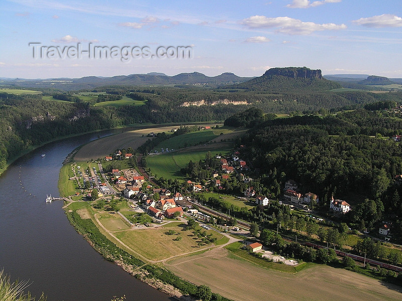 germany302: Germany - Saxony - Elbe river - Sachsische Schweiz - photo by J.Kaman - (c) Travel-Images.com - Stock Photography agency - Image Bank