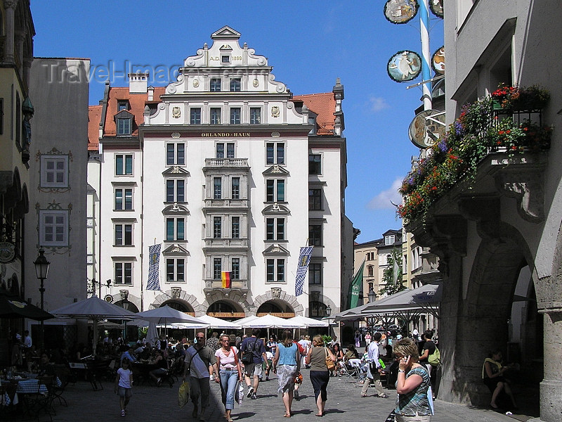 germany306: Germany - Bavaria - Munich / München: Orlando Haus - photo by J.Kaman - (c) Travel-Images.com - Stock Photography agency - Image Bank