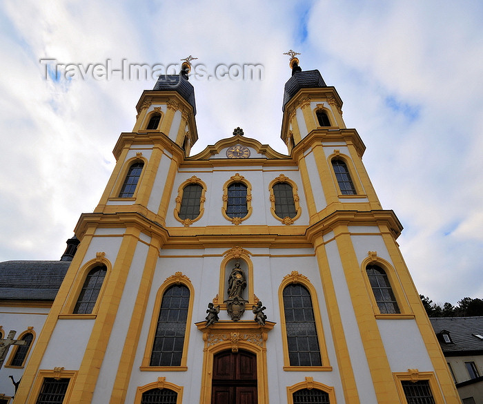 germany348: Würzburg, Lower Franconia, Bavaria, Germany: Käppele - façade - pilgrimage church built by Neumann - photo by M.Torres - (c) Travel-Images.com - Stock Photography agency - Image Bank