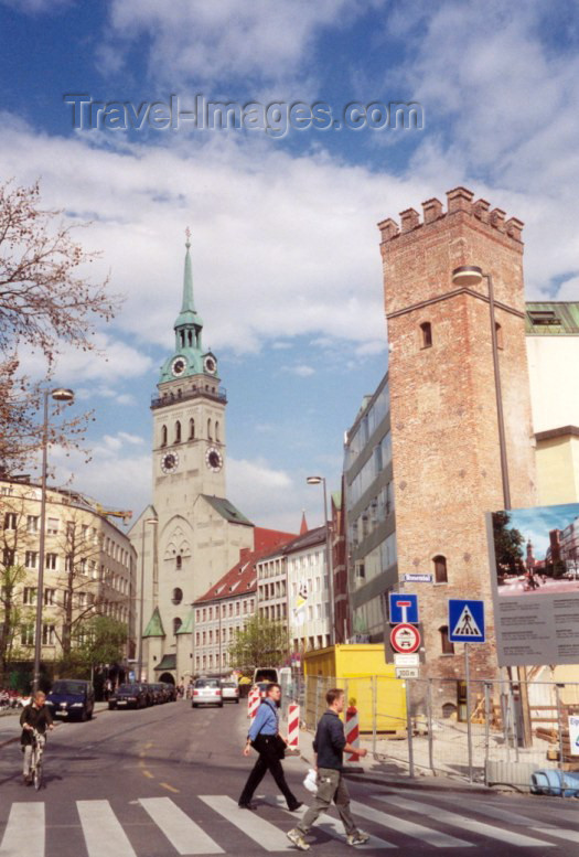 germany35: Germany - Bavaria - Munich / München: Church of St Peter / Alter Peter (photo by M.Torres) - (c) Travel-Images.com - Stock Photography agency - Image Bank