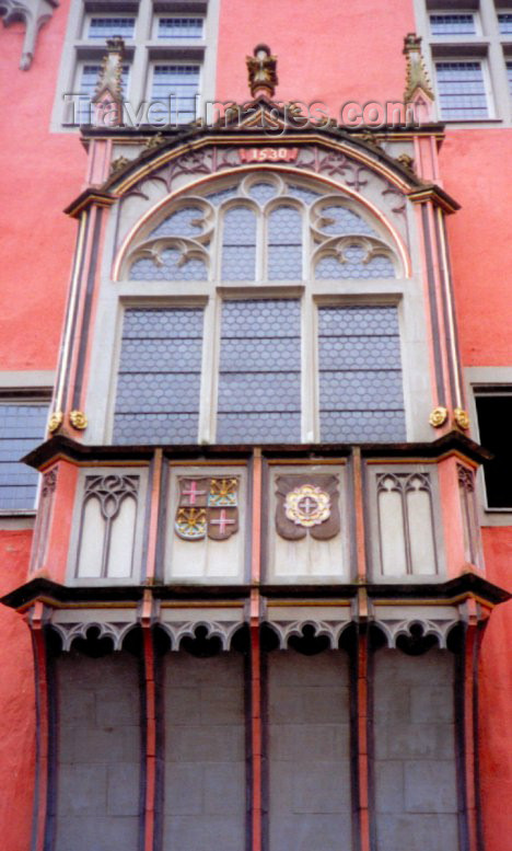 germany53: Germany / Deutschland - Koblenz (Rhineland-Palatinate / Rheinland-Pfalz): oriel window - Gothic architecture - photo by M.Torres - (c) Travel-Images.com - Stock Photography agency - Image Bank