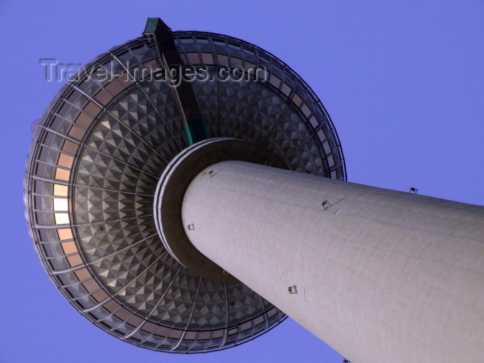 germany82: Germany / Deutschland - Berlin: the Television tower / Fernsehturm / Funkturm - photo by M.Bergsma - (c) Travel-Images.com - Stock Photography agency - Image Bank