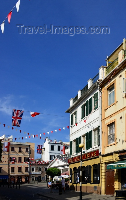 gibraltar73: Gibraltar: Main Street and Convent Place - photo by M.Torres - (c) Travel-Images.com - Stock Photography agency - Image Bank