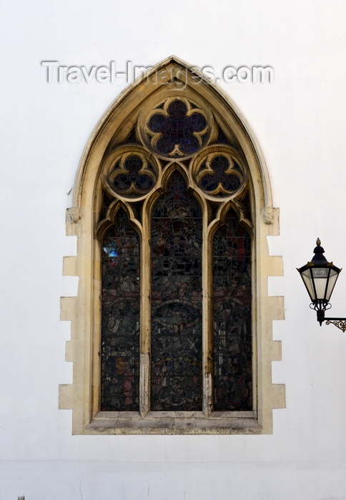gibraltar78: Gibraltar: King's Chapel, the garrison church - Gothic window - Convent Place, Main Stree - photo by M.Torres - (c) Travel-Images.com - Stock Photography agency - Image Bank
