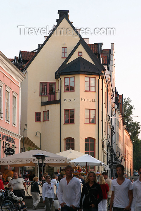 gotland36: Gotland island: Wisby Hotell - Strandgatan 6 - Visby Hotel - photo by C.Schmidt - (c) Travel-Images.com - Stock Photography agency - Image Bank