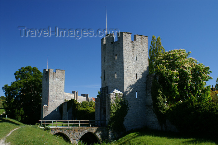 gotland85: Gotland - Visby: gate on the northern wall - ringwall - photo by A.Ferrari - (c) Travel-Images.com - Stock Photography agency - Image Bank