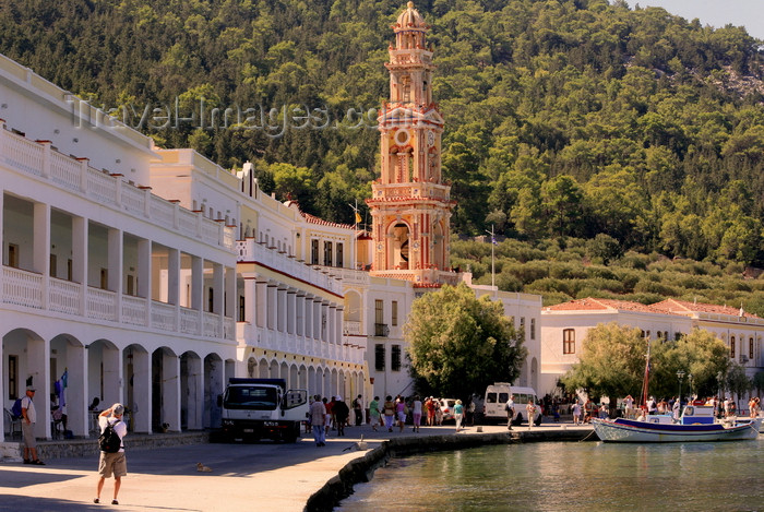 greece440: Greek islands - Dodecanes archipelago - Symi island - Panormitis - Monastery of the Archangel Michael - Greek Orthodox monastery - photo by A.Stepanenko - (c) Travel-Images.com - Stock Photography agency - Image Bank