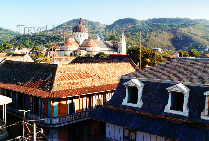 haiti12: Haiti - Cap Haitien: old town with cathedral in background - photo by G.Frysinger - (c) Travel-Images.com - Stock Photography agency - Image Bank