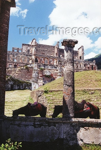 haiti17: Haiti - Milot, Cap-Haitien: Sans Souci Palace - Henri Christophe's residence - National History Park - UNESCO World Heritage Site - photo by G.Frysinger - (c) Travel-Images.com - Stock Photography agency - Image Bank