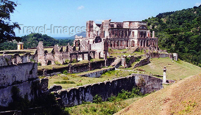 haiti26: Haiti - Milot, Cap-Haitien: Sans Souci Palace - top view of the ruins - UNESCO World Heritage Site - photo by G.Frysinger - (c) Travel-Images.com - Stock Photography agency - Image Bank