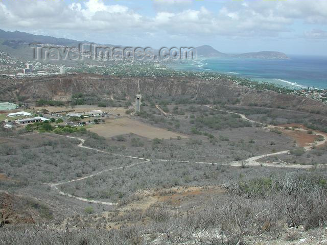 hawaii27: Oahu island - Diamondhead crater - photo by P.Soter - (c) Travel-Images.com - Stock Photography agency - Image Bank