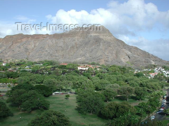 hawaii29: Oahu island - Diamond head - photo by P.Soter - (c) Travel-Images.com - Stock Photography agency - Image Bank