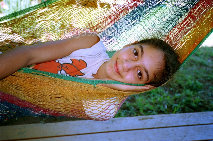 hawaii77: Hawaii - Maui island: girl resting in a hammock - Photo by G.Friedman - (c) Travel-Images.com - Stock Photography agency - Image Bank