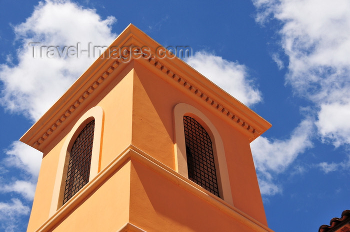 honduras24: Tegucigalpa, Honduras: Iglesia de San Francisco - bell tower - Parque Valle - Casco Viejo - photo by M.Torres - (c) Travel-Images.com - Stock Photography agency - Image Bank