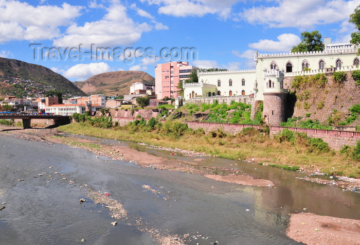 honduras56: Tegucigalpa, Honduras: Presidential House - Casa Presidencial - Museo Histórico de la República - river side - Rio Choluteca - photo by M.Torres - (c) Travel-Images.com - Stock Photography agency - Image Bank