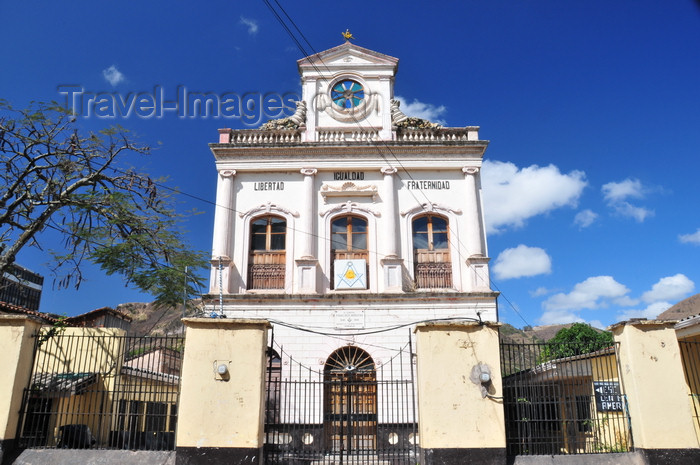 honduras78: Tegucigalpa, Honduras: Masonic lodge - Logia Masónica Igualdad Nº1 - Calle Morelos del Barrio Abajo - photo by M.Torres - (c) Travel-Images.com - Stock Photography agency - Image Bank