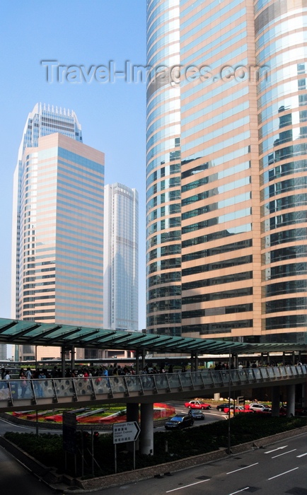 hong-kong26: Hong Kong: Exchange Square,  Hong Kong Stock Exchange, Palmer and Turner architects - 2IFC and Four Seasons in the background, Central - photo by M.Torres - (c) Travel-Images.com - Stock Photography agency - Image Bank