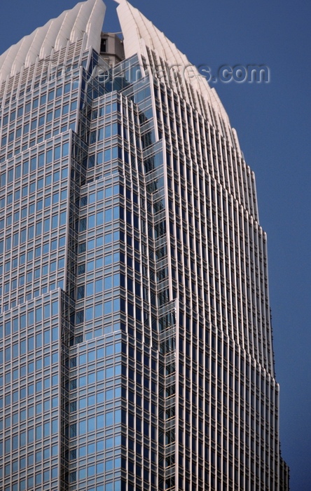 hong-kong39: Hong Kong: top floors of Two International Finance Center, 2IFC - skyscraper by architect César Pelli, Central - financial district - photo by M.Torres - (c) Travel-Images.com - Stock Photography agency - Image Bank