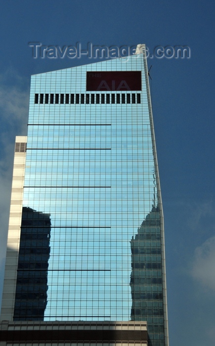 hong-kong44: Hong Kong: AIA Central, formerly called AIG Tower - designed by Skidmore, Owings and Merrill, Connaught Road, Central district - photo by M.Torres - (c) Travel-Images.com - Stock Photography agency - Image Bank