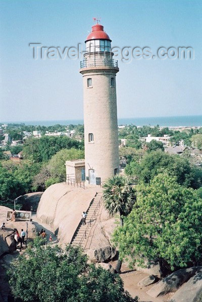 india193: India - Mahabalipuram: lighthouse (photo by J.Kaman) - (c) Travel-Images.com - Stock Photography agency - Image Bank