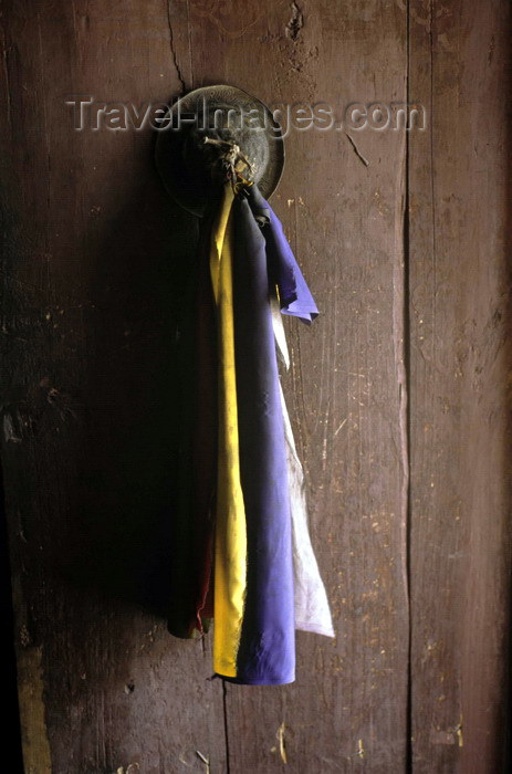 india325: India - Ladakh - Jammu and Kashmir - Hemis monastery: Katak - ceremonial ribbons - Drukpa Buddhism - photo by W.Allgöwer - (c) Travel-Images.com - Stock Photography agency - Image Bank