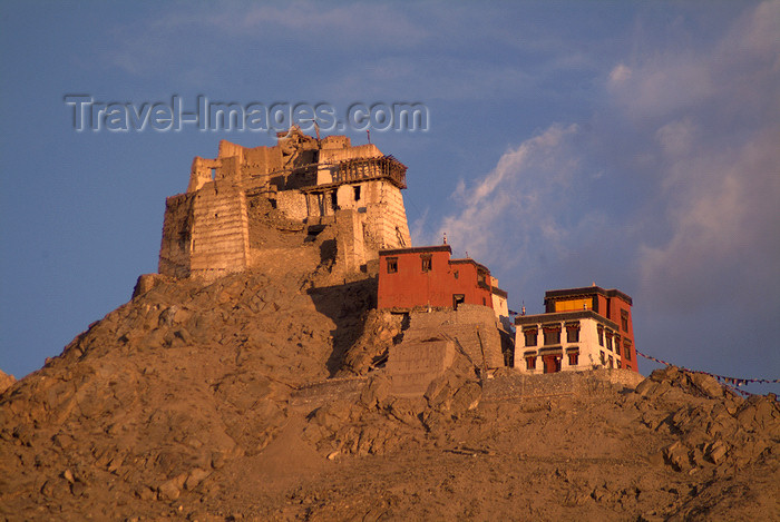 india348: India - Ladakh - Jammu and Kashmir: Leh - Namgyal Tsemo Gompa - Buddhist monastery - photos of Asia by Ade Summers - (c) Travel-Images.com - Stock Photography agency - Image Bank