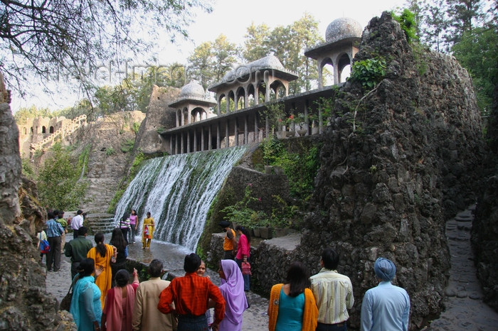 india420: Chandigarh - India: cascade at the Rock Gardens - Sector 1 - photo by J.Cave - (c) Travel-Images.com - Stock Photography agency - Image Bank