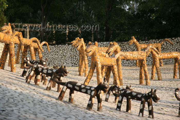 india463 Chandigarh India the Rock Gardens sculptures by Nek Chand 