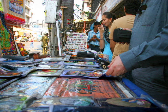 india468: Mumbai / Bombay, Maharashtra, India: street sellers - photo by J.Cave - (c) Travel-Images.com - Stock Photography agency - Image Bank