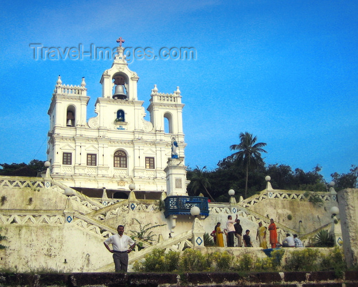 india63: Goa, India: Pangim / Nova Goa / Panaji - Church of the Immaculate Conception - on Sunday Mass is still held in Portguese - Igreja de Nossa Senhora da Imaculada Conceição - Estado Português da Índia - photo by R.Resende - (c) Travel-Images.com - Stock Photography agency - Image Bank