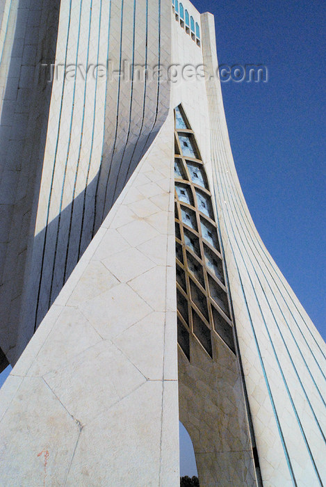 iran118: Iran - Tehran - Shahyaad Monument - Azadi square - evoking Iran's  Sassanid architecture - photo by M.Torres - (c) Travel-Images.com - Stock Photography agency - Image Bank