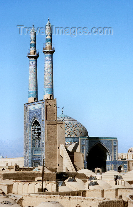 iran129: Iran - Yazd: the 12th century Friday or Grand Mosque was built under Ala'oddoleh Garshasb of the Al-e Bouyeh dynasty - photo by W.Allgower - (c) Travel-Images.com - Stock Photography agency - Image Bank