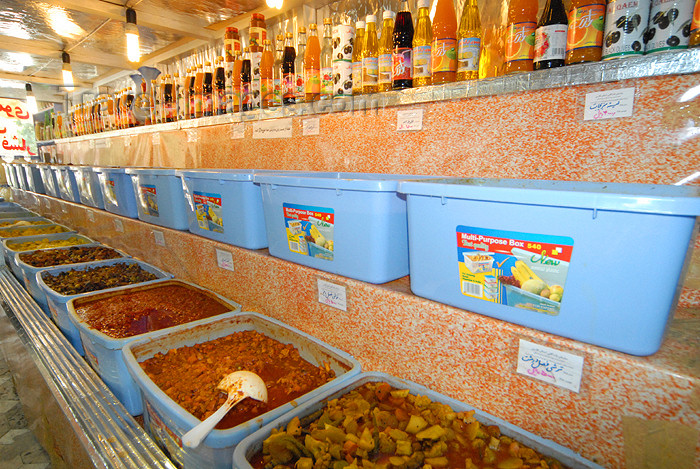 iran164: Iran - Shiraz: pickles shop - photo by M.Torres - (c) Travel-Images.com - Stock Photography agency - Image Bank