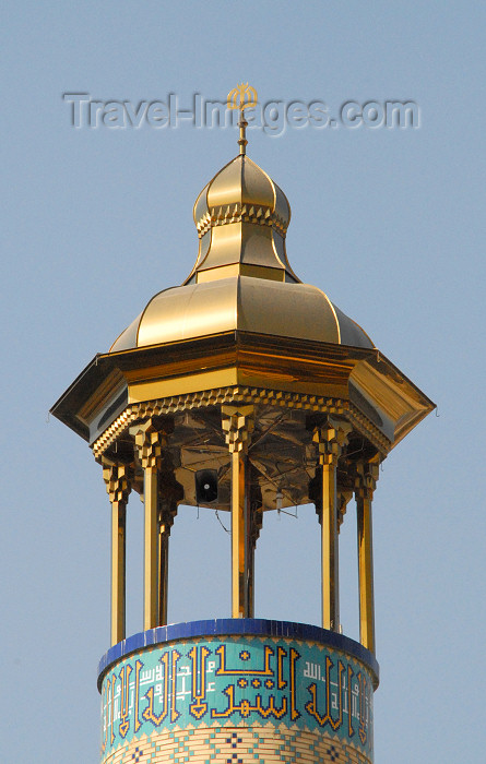 iran177: Iran - Shiraz: minaret of a modern Mosque - photo by M.Torres - (c) Travel-Images.com - Stock Photography agency - Image Bank