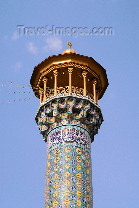 iran225: Iran - Shiraz: minaret - mausoleum of Sayyed Aladdin Hossein - photo by M.Torres - (c) Travel-Images.com - Stock Photography agency - Image Bank