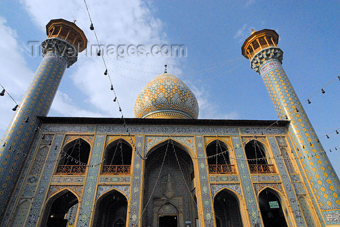 iran226: Iran - Shiraz: facade - mausoleum of Sayyed Aladdin Hossein, built by Qotlogh Khan, Governor of Shiraz in the Moghul period - photo by M.Torres - (c) Travel-Images.com - Stock Photography agency - Image Bank