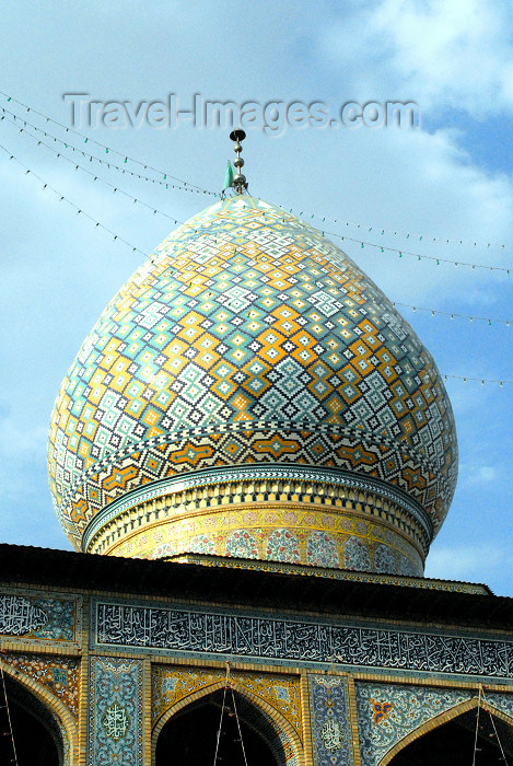 iran234: Iran - Shiraz: dome - mausoleum of Sayyed Aladdin Hossein - photo by M.Torres - (c) Travel-Images.com - Stock Photography agency - Image Bank